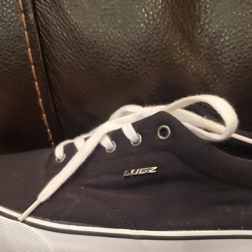 2/$25 Women's Black Canvas Sneakers. Size 9.5